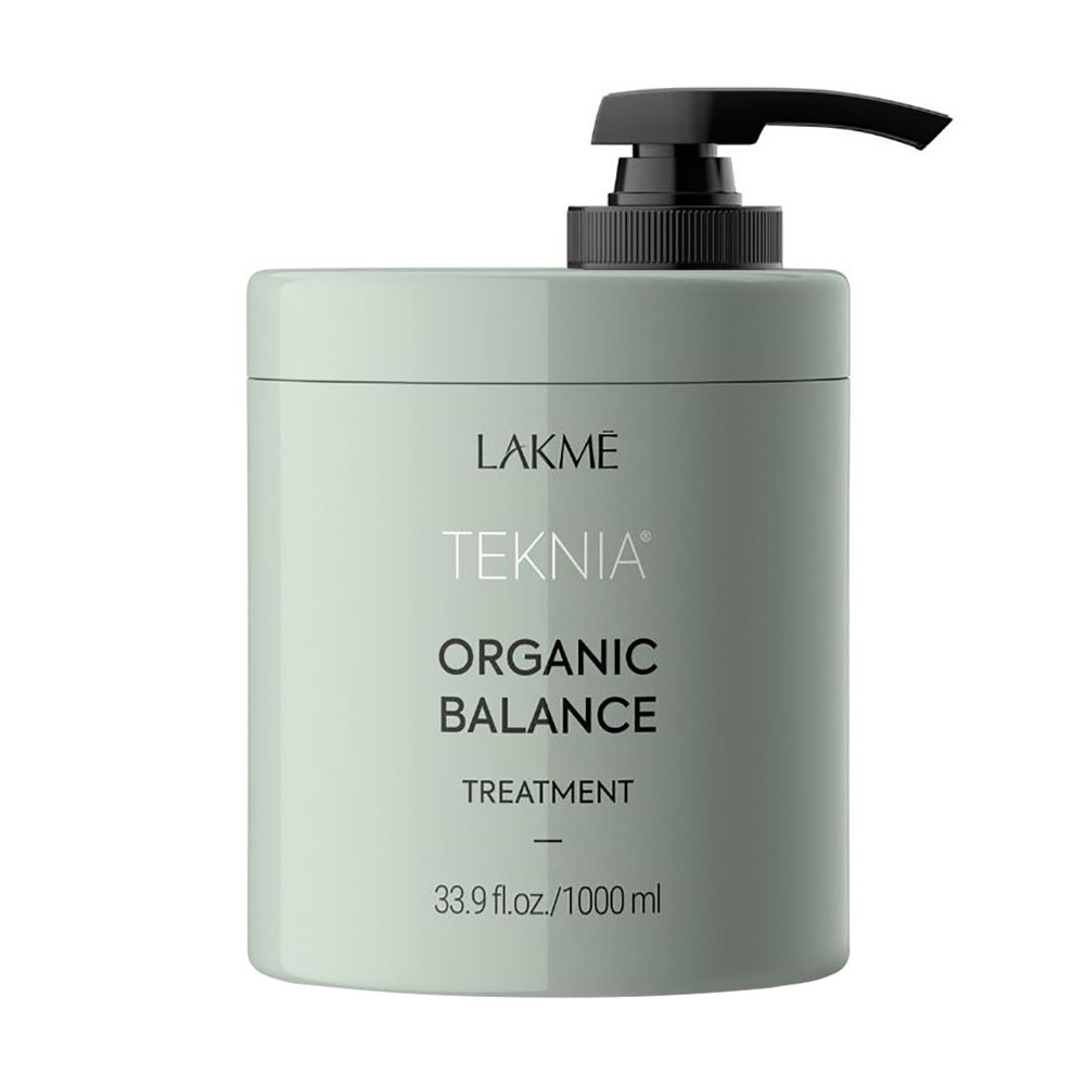 Інтенсивна зволожувальна маска для всіх типів волосся Lakme Teknia Organic Balance Treatment, 1 л