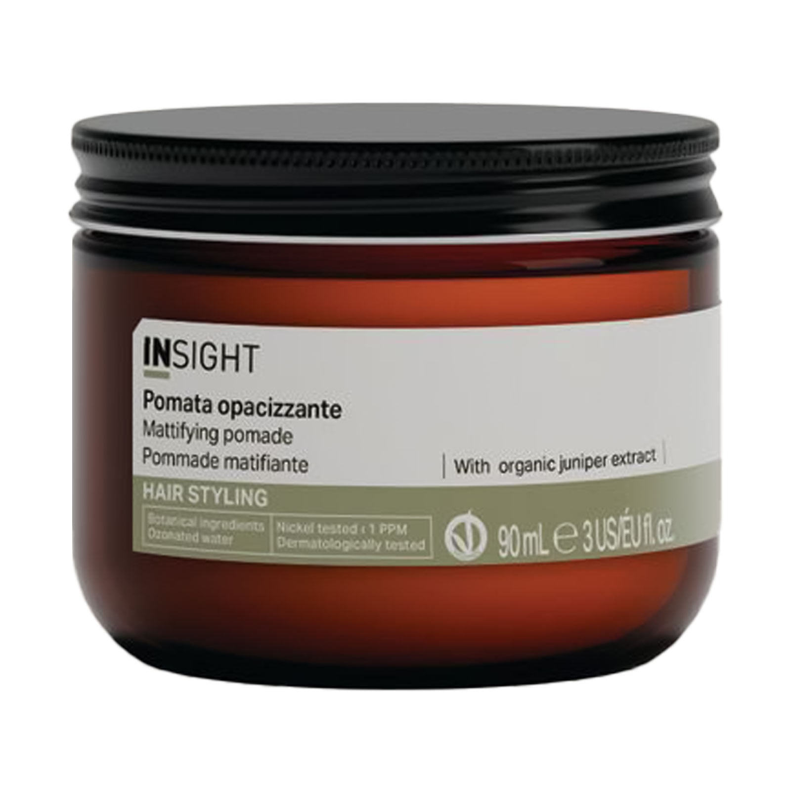 Матувальна помада для укладання волосся Insight Styling Mattifying Pomade сильної фіксації, 90 мл